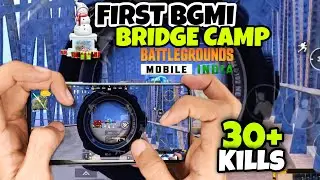 MY FIRST BRIDGE CAMP #30 KILLS in BattleGrounds Mobile India | SOLO VS SQUAD COPKNIT