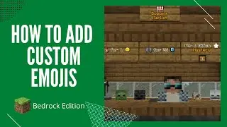 How To Add Custom Emojis in Minecraft Bedrock edition