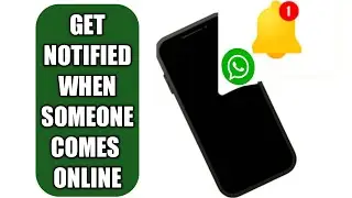 Get notification when someone is online on WhatsApp
