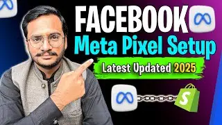 Facebok Pixel Setup For Shopify Store 2025 || Step By Step Guide Pixel Setup
