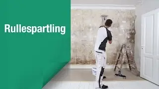 Sådan bliver det lettere at spartle lofter og vægge med rullespartling
