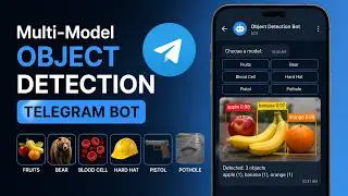 Object Detection | Multiple Models | Deep Learning Telegram Bot Project