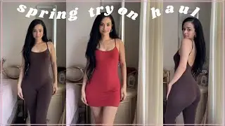 Spring Try On Haul ft Dossier