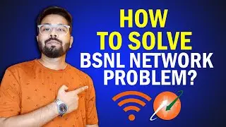 Bsnl Network Problem Solution | Bsnl network problem kaise thik kare? How to solve bsnl network?