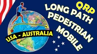 Long path Australia to USA pedestrian mobile in 2023