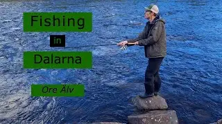 Fishing in Dalarna - Ore Älv || Fiske i Dalarna