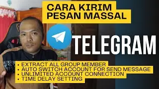 How to Broadcast to Telegram in Bulk using TBlaster