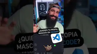 ¡Añade a TU MASCOTA en Visual Studio Code!
