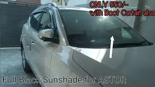 MG Astor Sunshades | Low Price Sunshades | Rs.550 Only | Looking Good on Astor 70% Visiblity