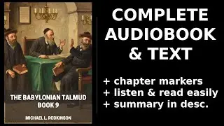 The Babylonian Talmud, Book 9 (2/2) ✨ By Michael L. Rodkinson. FULL Audiobook
