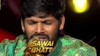 Sawai Bhatt Indian idol Latest performance on Rang barse bheege chunar wali song
