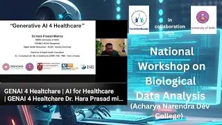 GENAI 4 Healtchare | AI for Healthcare | GENAI 4 Healtchare Dr. Hara Prasad mishra BRAASK@AI