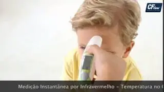 Termômetro Infra-vermelho de Testa e Ouvido G-TECH