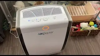 How to set AirDoctor 3500 up? First impressions in house full of pets on air purifier!