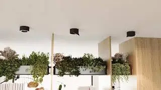 Inspiration Flur Beleuchtung | Santa Neo Deckenspot | 3D Animation