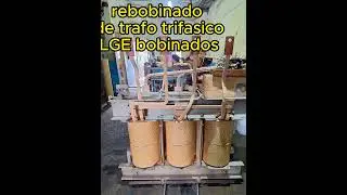 como seconecta el tramsformador trifasico y bobina de alta y baja tenson #mantenimientoelectrico