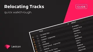 3 ways to relocate your missing tracks in Lexicon