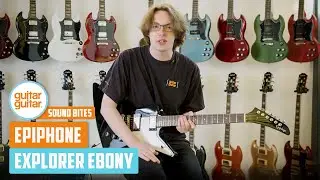 Epiphone Explorer Ebony | NAMM 2020 | SOUNDBITES