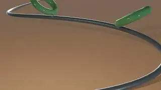 Blender geometry nodes - Object rolling along curve (WIP)