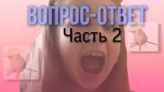Вопрос-ответ. Часть 2