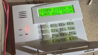 Honeywell Vista 50P - System Test/Demo