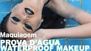 Sessão de fotos - Maquiagem a prova d'água