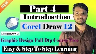 Mastering CorelDRAW  Complete Tutorial for Beginners | Envelope | Artistic media | Transparency Tool
