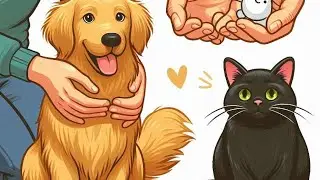 5 Reasons Why Petting a Dog Beats a Cat! #DogsVsCats #PettingPreferences #DogLovers
