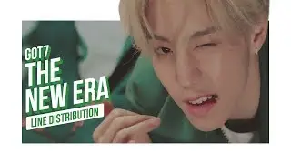 GOT7 - The New Era Line Distribution (Color Coded) | 갓세븐