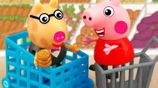 Peppa lost money, Peppa Pig Animation