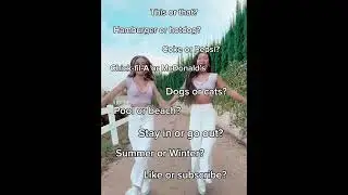 This or that? Comment your answers #comment #viral #viralvideo #fyp #shorts