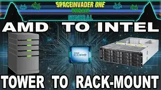 Intel Unraid Server Upgrade - Tower to Rackmount & Custom Laser Art