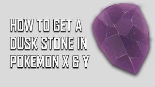 Pokemon Omega Ruby and Alpha Sapphire: How To Get a Dusk Stone Tutorial