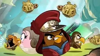 Мультик Игра для детей Энгри Бердс. Прохождение  Angry Birds Star Wars 2 серия 24