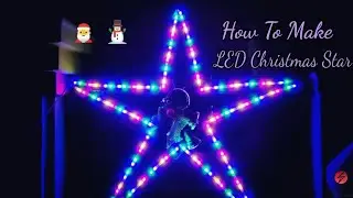 How To Make RGB LED Christmas Star⭐| ക്രിസ്തുമസ് സ്റ്റാർ എളുപ്പത്തിൽ ഉണ്ടാക്കാം |Easy Method To Make