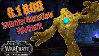 BFA - 8.1 Battle of Dazar'alor Warlock RAID GUIDE! Optimal Specs, Talents and More for Each Boss!