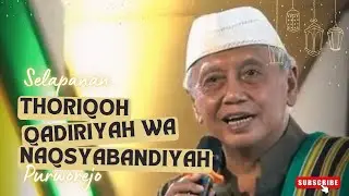 KH. Achmad Chalwani Nawawi | Selapanan Thoriqoh Qodiriyah Wa Naqsyabandiyah | Desa Kemiri Lor