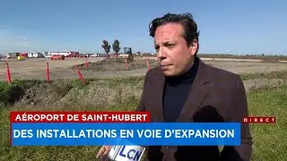 Des vols internationaux à Saint-Hubert? - Reportage de Catherine Bouchard, 17h