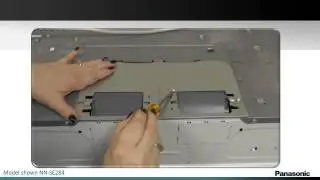 Panasonic - Microwave Ovens - Function - How to Change the Exhaust Direction on an OTR Microwave.