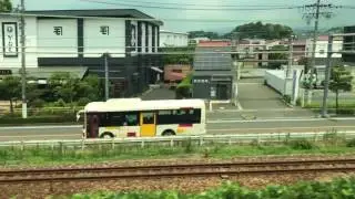 If you sleep on the Shinkansen, you'll miss the beautiful view of Japan!
