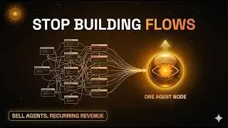 Stop Building AI Agents in Visual Flow Builders — Switch to Recurring SaaS Revenue