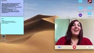 How to create a Recorded Lesson using Screen Record & Webcam to deliver the Lesson Tutorial