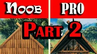 Valheim Pro Builder Shares TOP ROOFING TRICKS