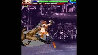 Makoto Nanaya VS Murakumo Mugen BlazBlue VS Akatsuki Blitzkampf  