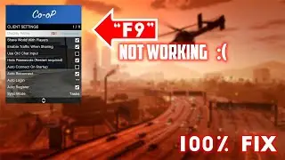 F9 NOT WORKING FIX || CO-OP MOD || GTA 5 #gta5 #gtaonline #gtarp