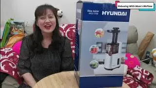 UNBOXING HYUNDAI HYSJ7750 SLOW JUICER || PART 1 || MUM'S METIME