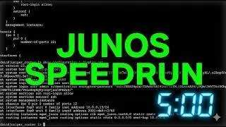 Learn Juniper Junos in under 5 Minutes!