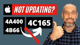 CAN'T UPDATE AirPods Firmware to 4C165? Try these TIPS