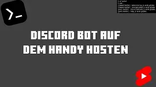 So hostet man Discord Bots auf dem Handy | 