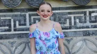 Zali Spencer, Blue Summer Dress, Modeling Set, Video #4